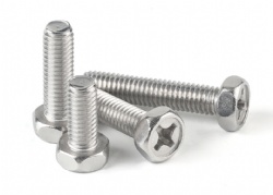 Stainless Steel Stainless Steel Phillips Hex Head Bolts