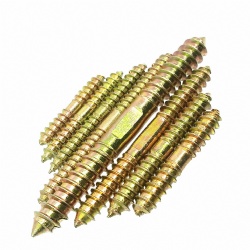 Zinc plated dowel screws